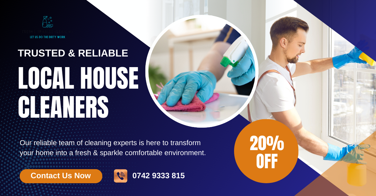 Local house cleaners near me in Greenwich SE10