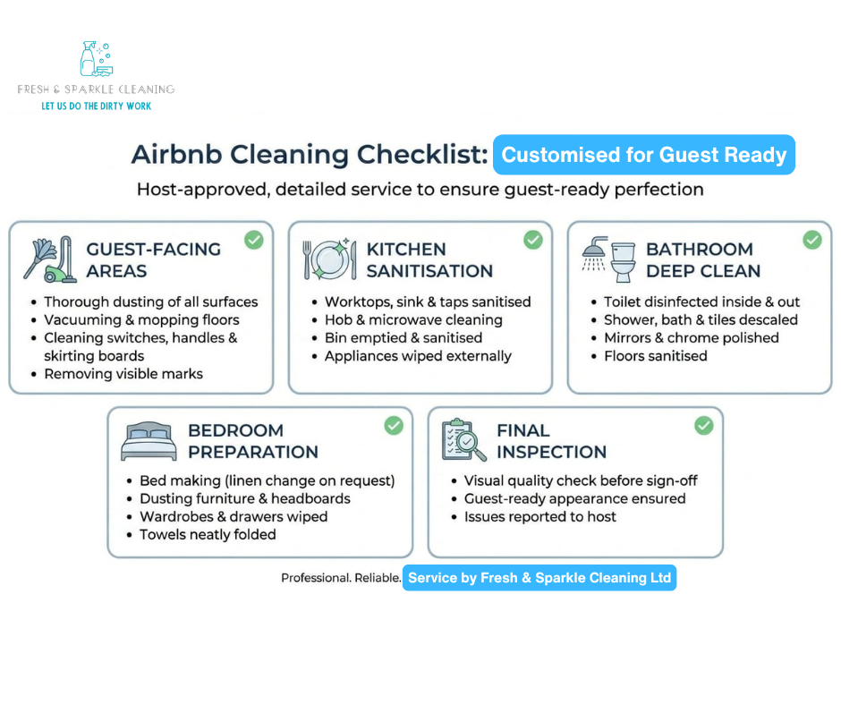Airbnb Cleaning Services in Greenwich SE10