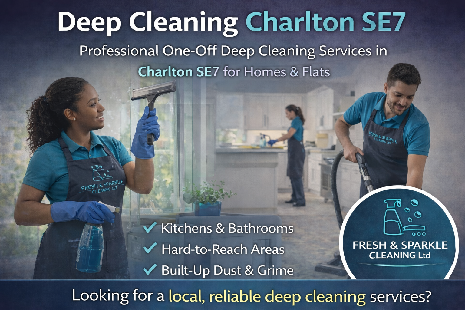 Deep Cleaning Charlton SE7