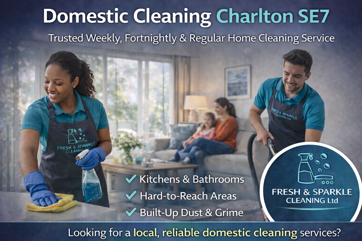 Domestic Cleaning Charlton SE7