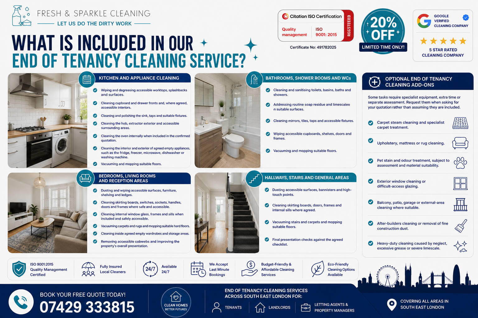 Affordable End of Tenancy Cleaning in South East London