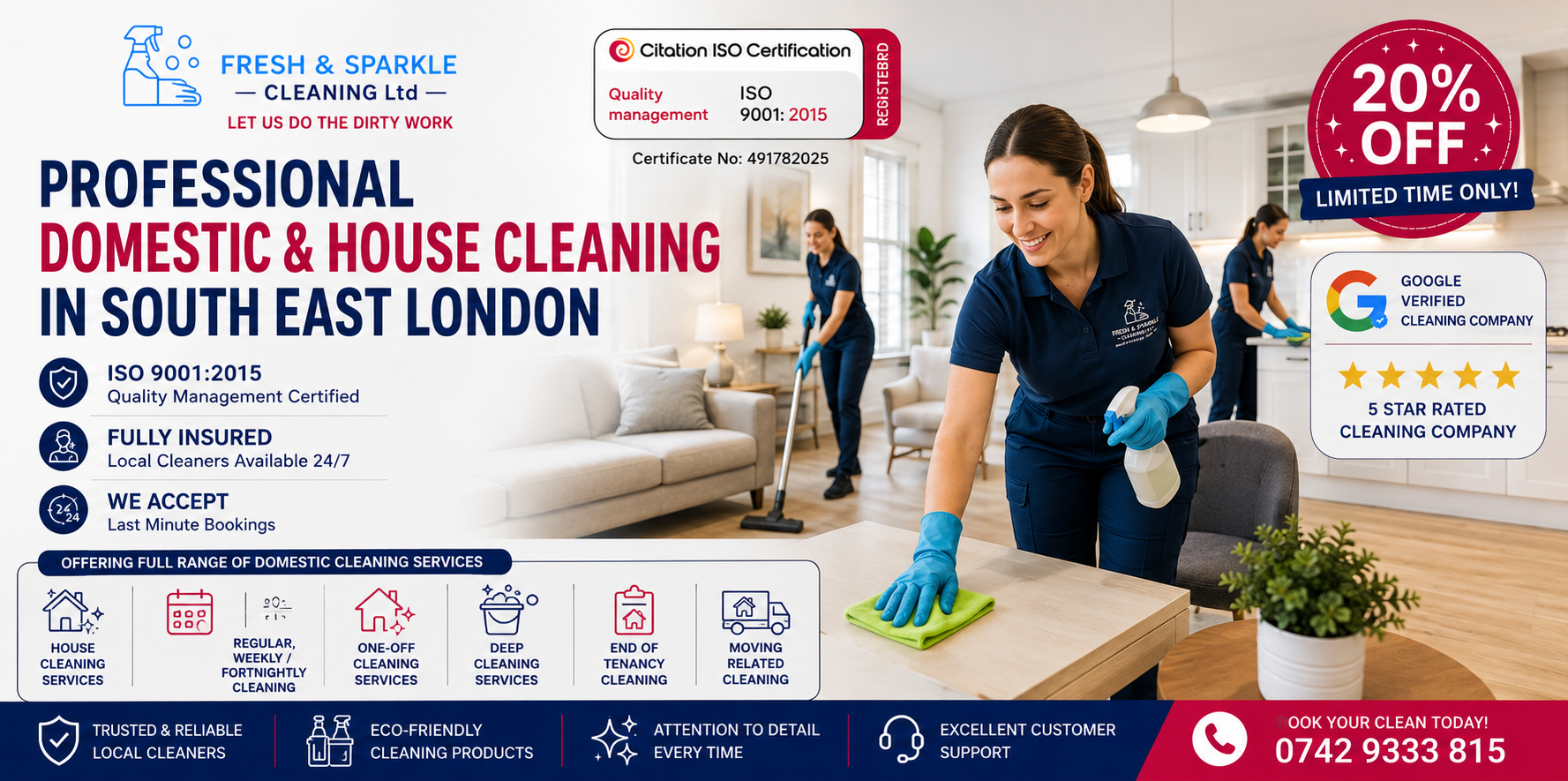 Domestic Cleaning South East London