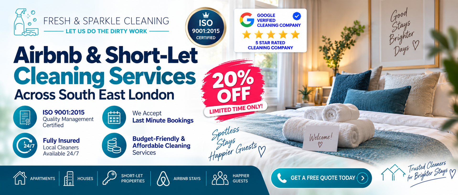 Airbnb Cleaning Services South East London
