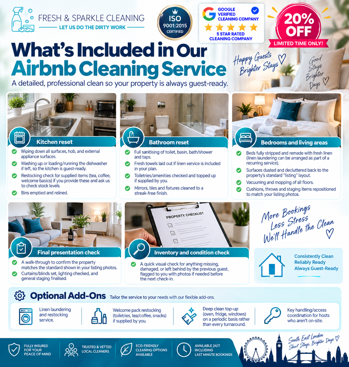 Airbnb Cleaning Services South East London