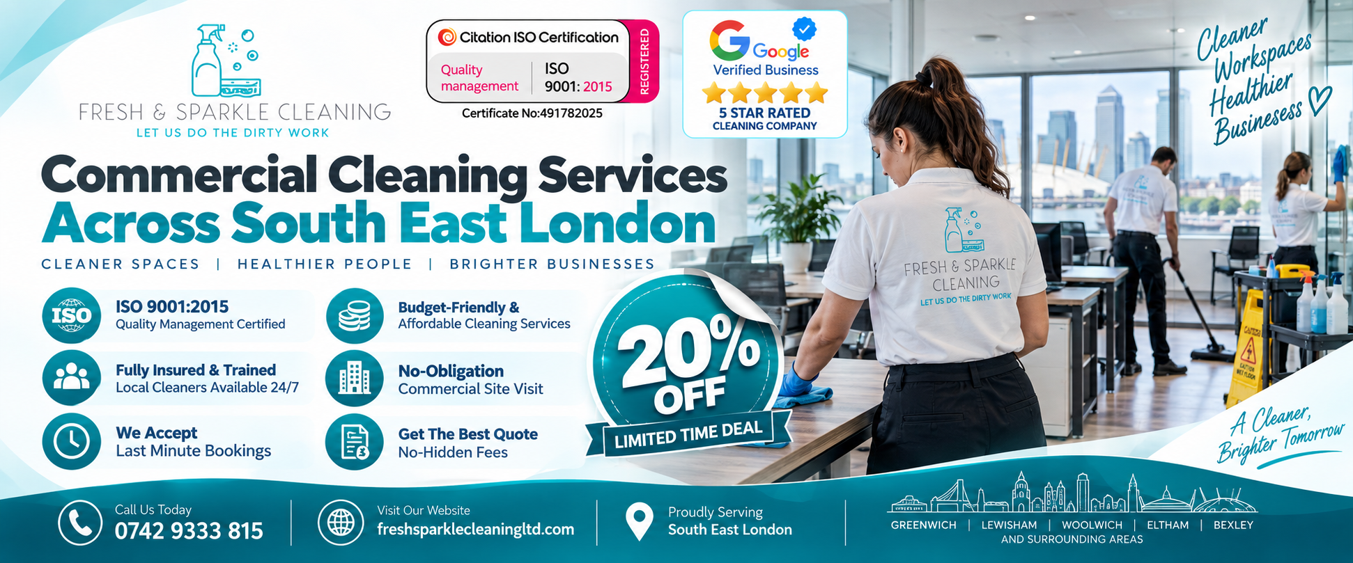 Commercial Cleaning Services South East London
