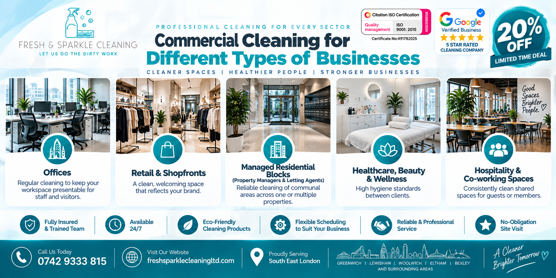 Commercial Cleaning Services South East London