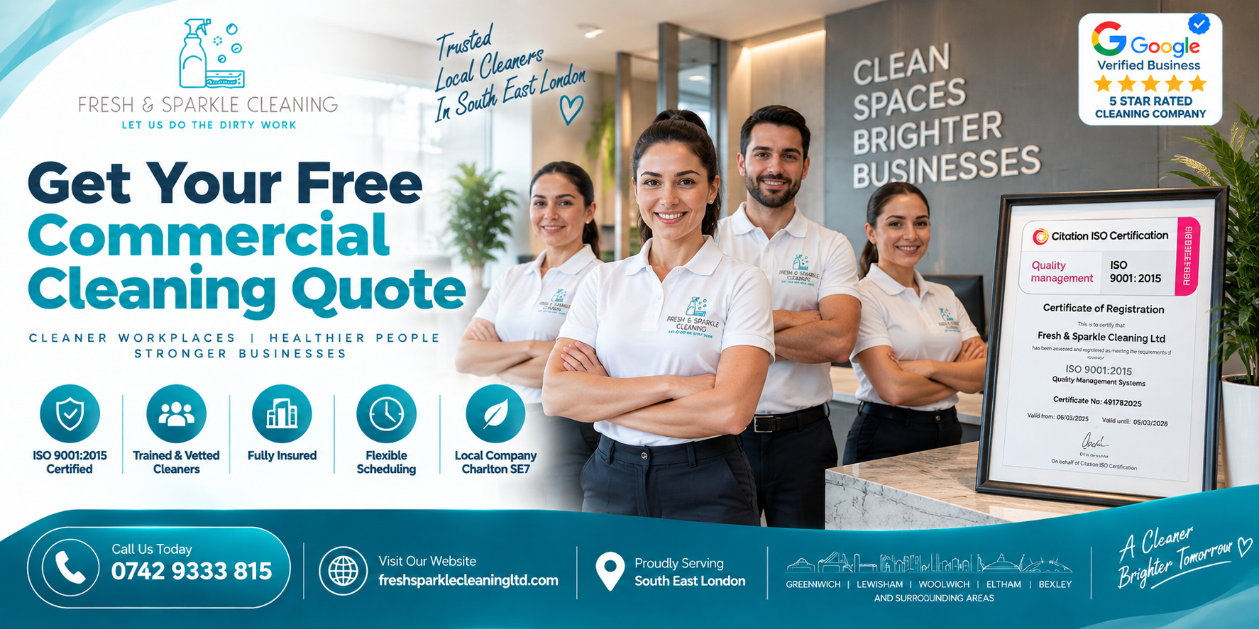 Commercial Cleaning Services South East London