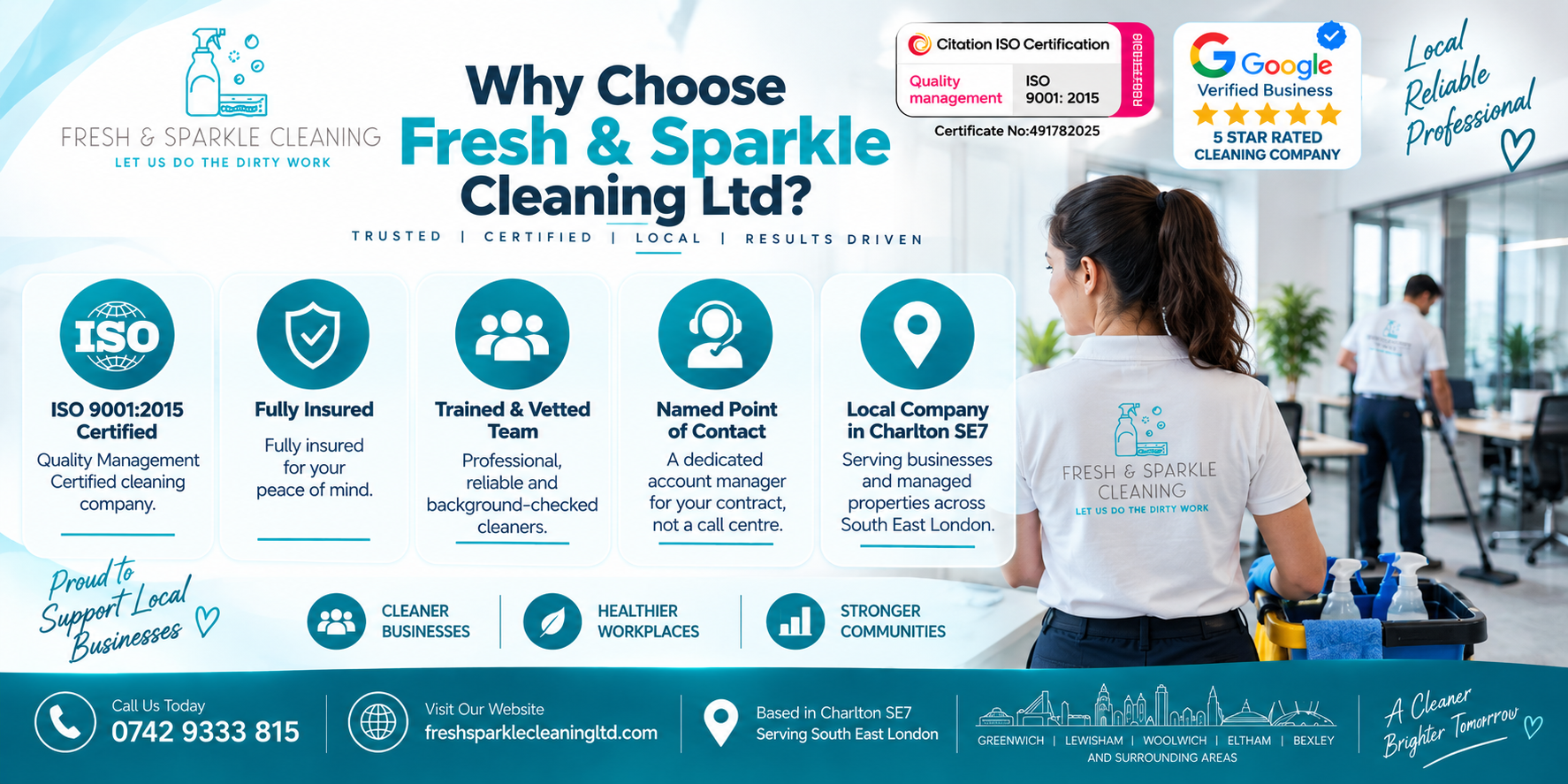 Commercial Cleaning Services South East London